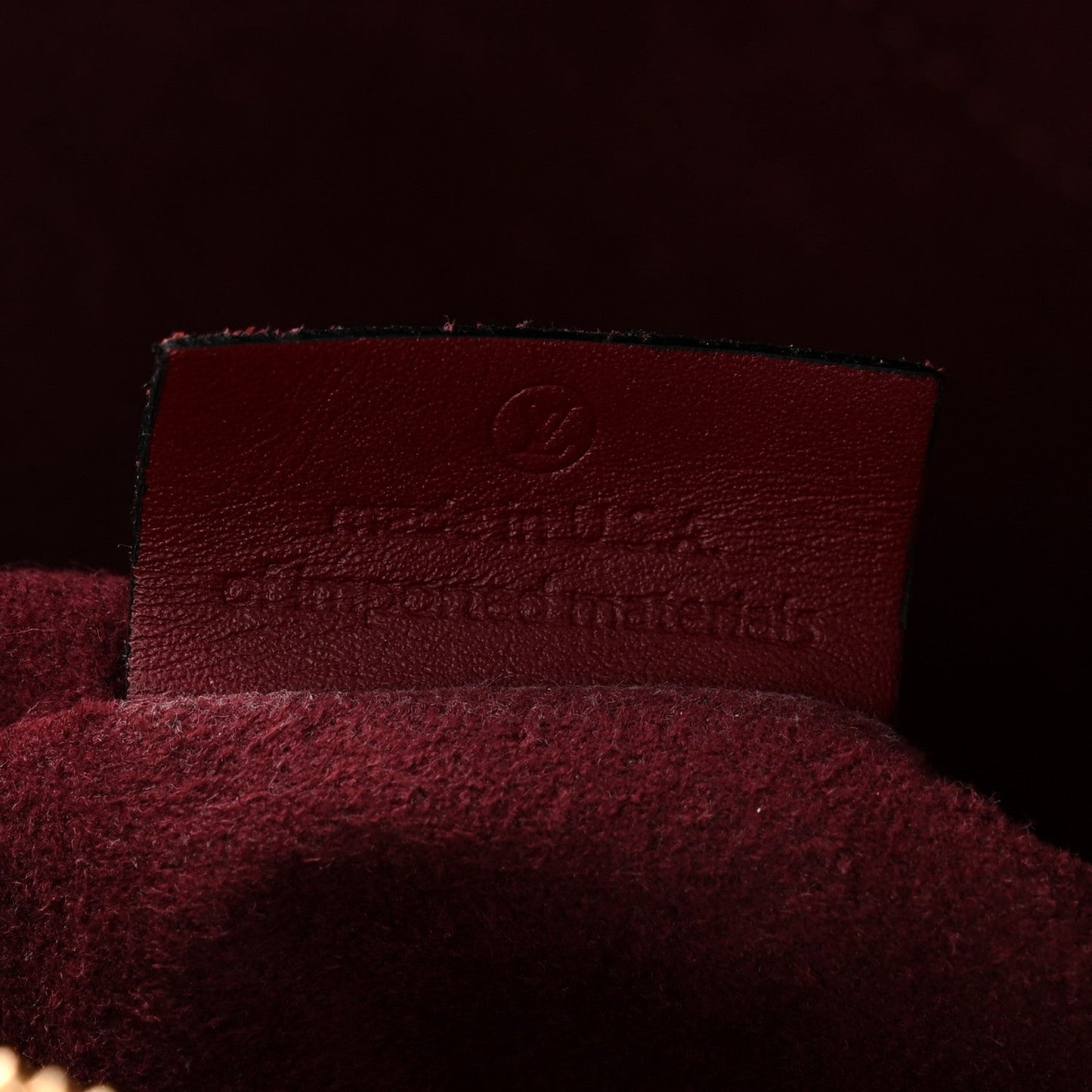 Monogram Flower Zipped Tote MM Bordeaux