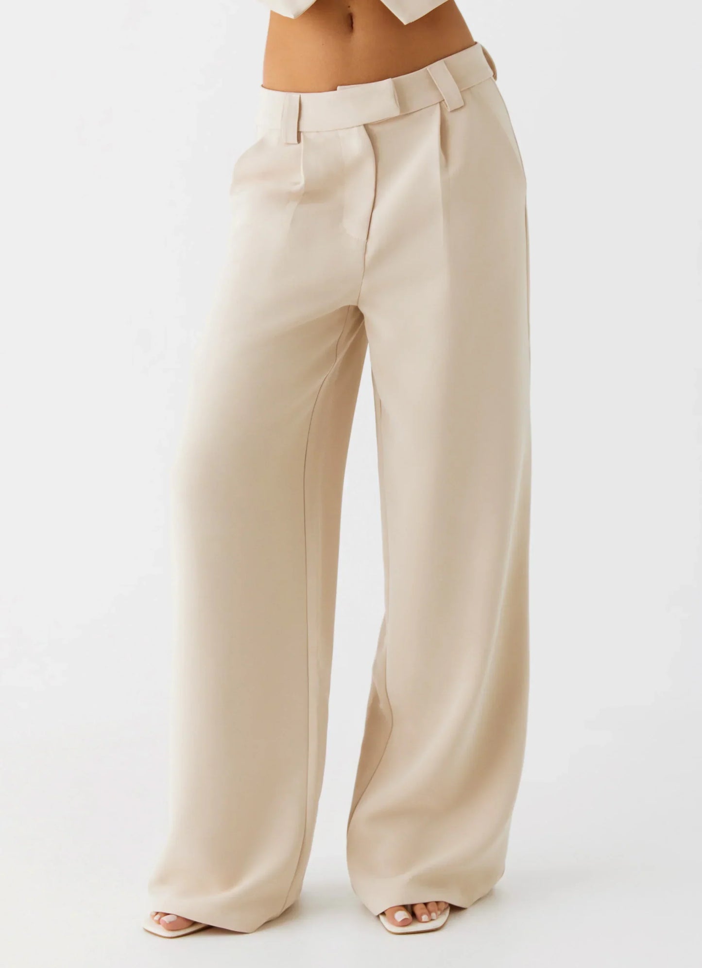 Midnight City Suit Pants - Beige