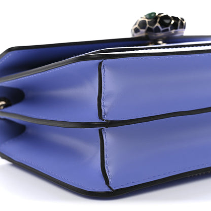 Calfskin Serpenti Forever Small Crossbody Bag Purple