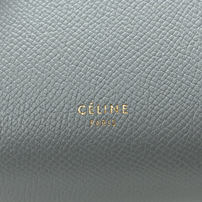 Grained Calfskin Micro Belt Bag Cloud