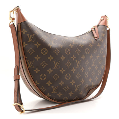 Reverse Monogram Loop Hobo