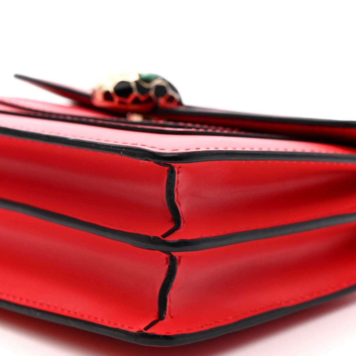 Calfskin Serpenti Forever Crossbody Bag Red