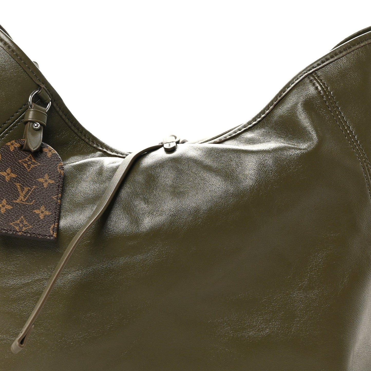 Lambskin CarryAll Vibe MM Dark Kaki