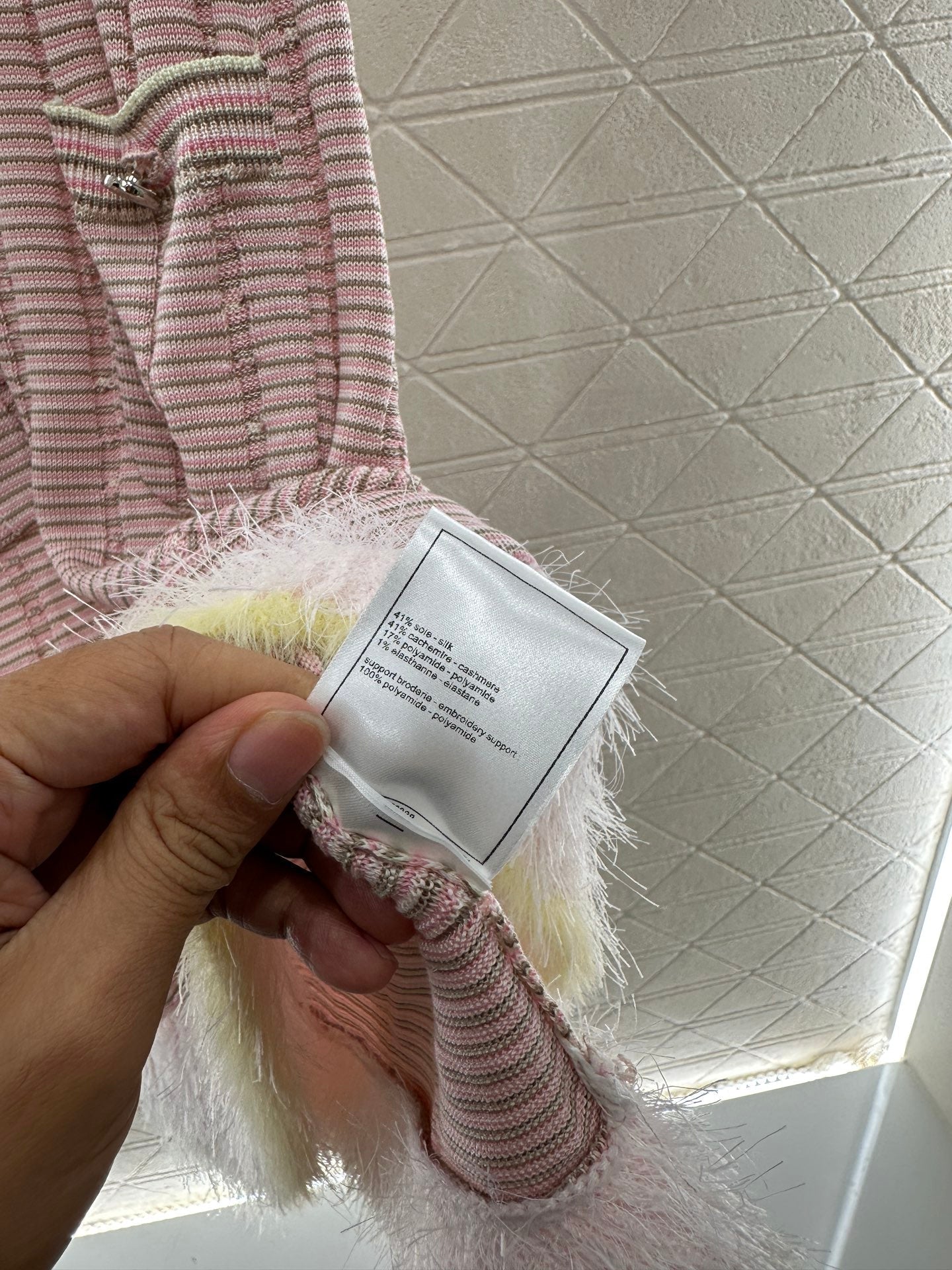 CHANEL KNIT CASHMERE VEST DRESS STYLE 279