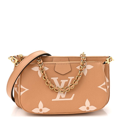 Empreinte Monogram Giant Multi Pochette Accessories Arizona Creme