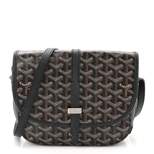 Goyardine Belvedere II PM Messenger Bag Black