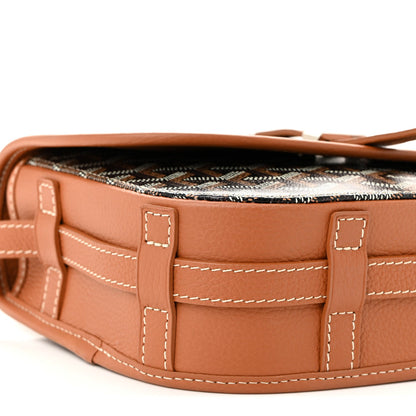 Goyardine Belvedere II PM Messenger Bag Black Gold