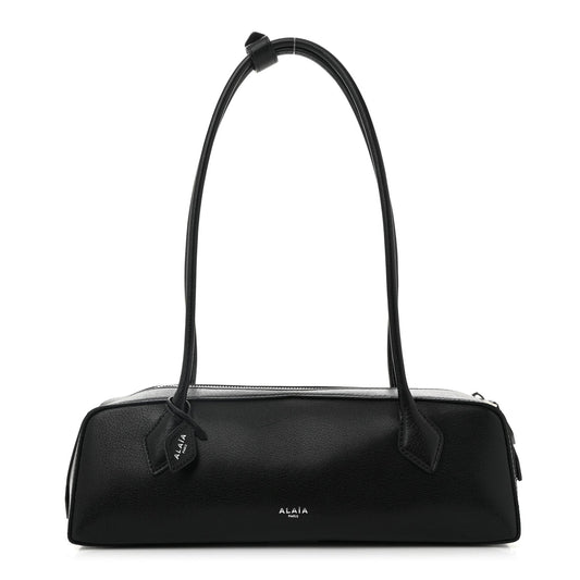Goatskin Medium Le Teckel Bag Black