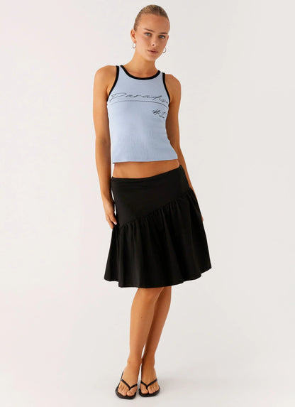 Rayna Midi Skirt - Black
