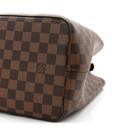 Damier Ebene Neonoe MM Safran