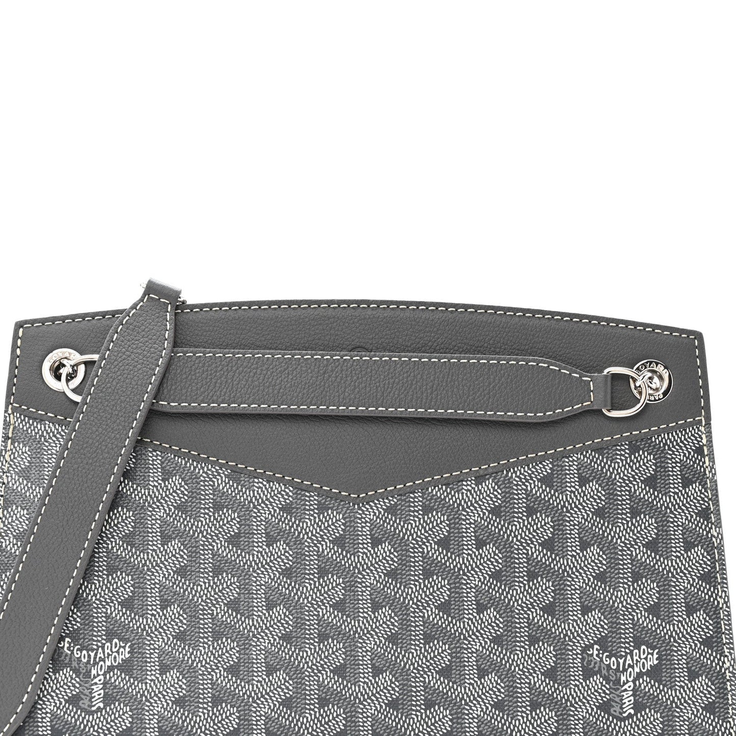 Goyardine Rouette Structure PM Grey