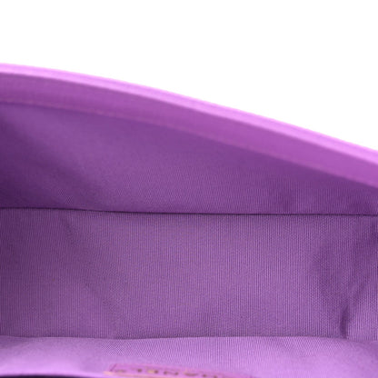 Caviar Quilted Medium Boy Flap Purple