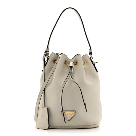 Nappa Mini Re-Edition 1978 Bucket Bag  White