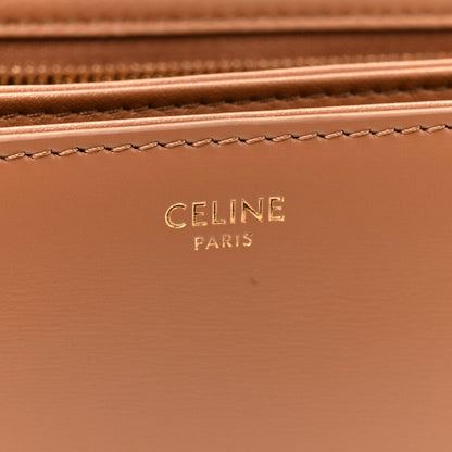 Shiny Calfskin Medium Triomphe Bronze