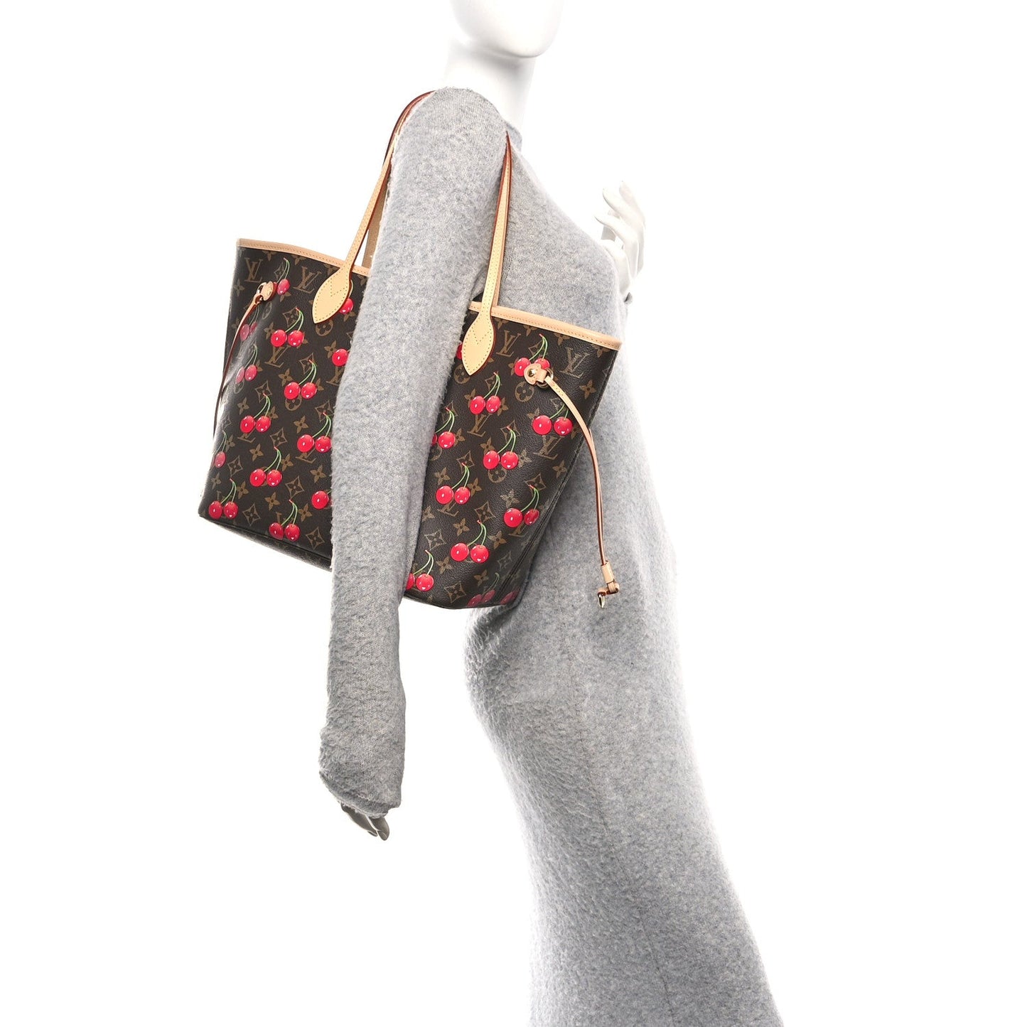 LV X TM Monogram Cerises Neverfull MM