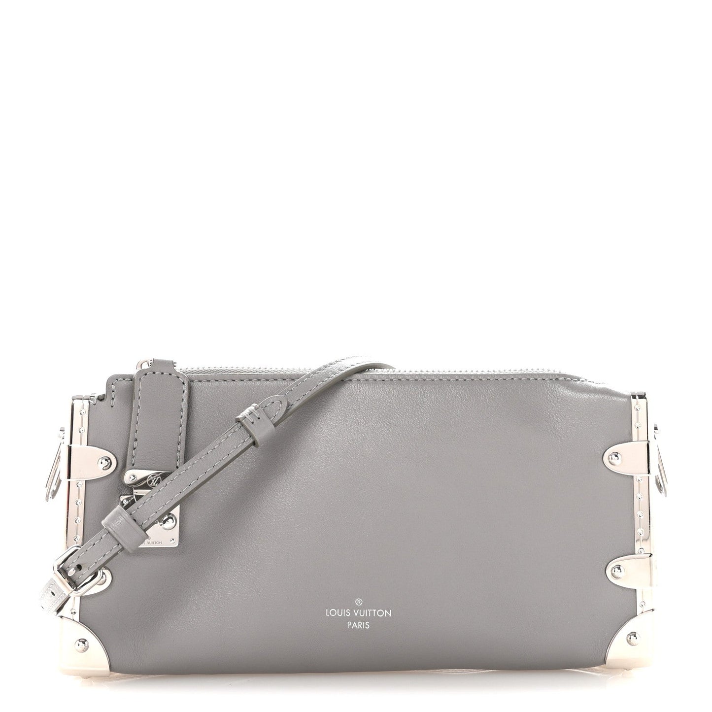 Calfskin Slim Trunk  Gris Trianon