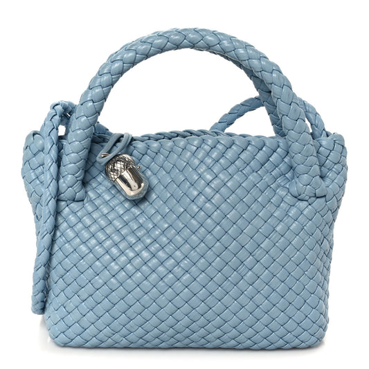Calfskin Intreccio Small Tosca Ice