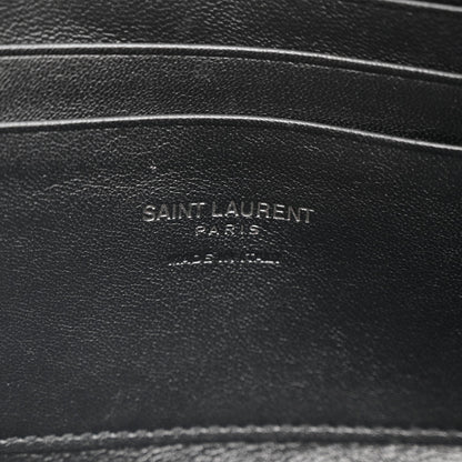 Grain De Poudre Matelasse Monochrome Monogram Mini Lou Camera Bag Black