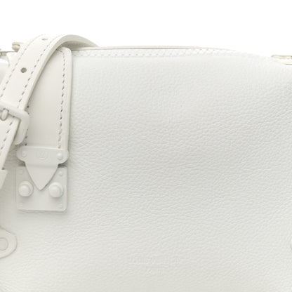 Calfskin Side Trunk PM Off White