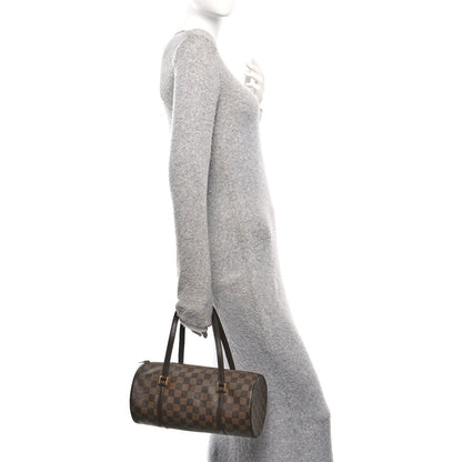 Damier Ebene Papillon 30 With Companion
