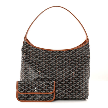 Goyardine Boheme Hobo Black Gold