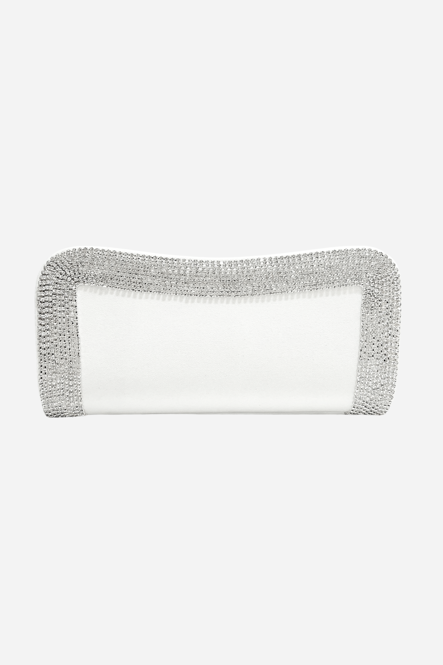 Bolso de mano Kama con ribete de diamantes 