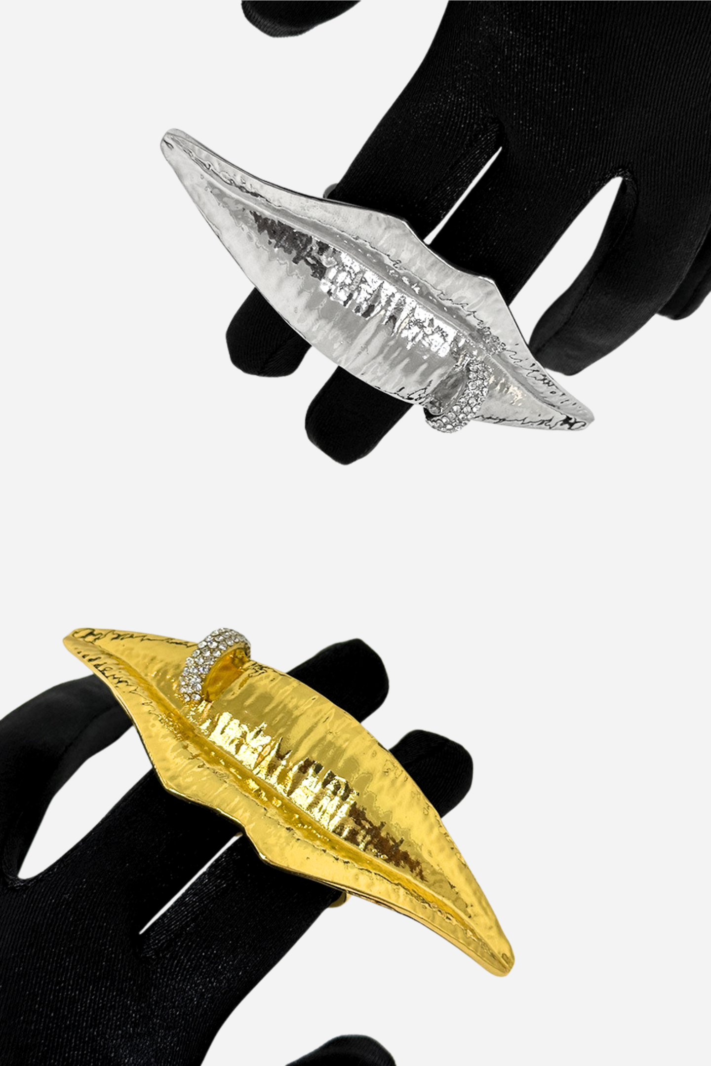 Anillo de diamantes Maxine Lip 