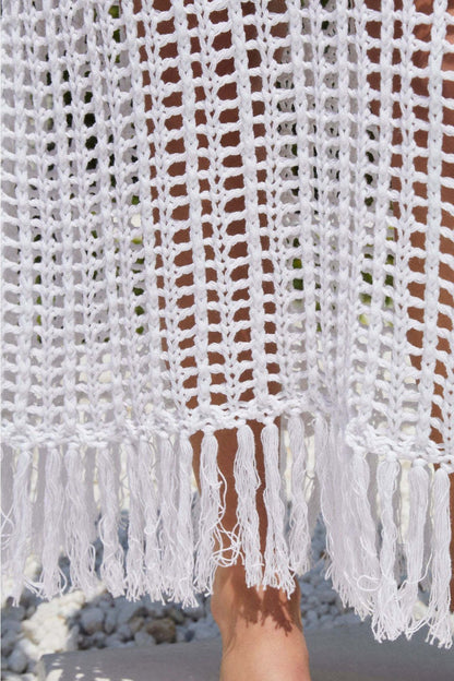 Maxi vestido de crochet Dale 
