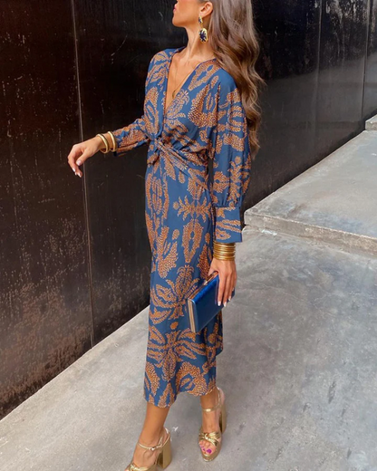 Julie™ | Women's Long Sleeve Maxi Dress