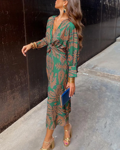 Julie™ | Women's Long Sleeve Maxi Dress
