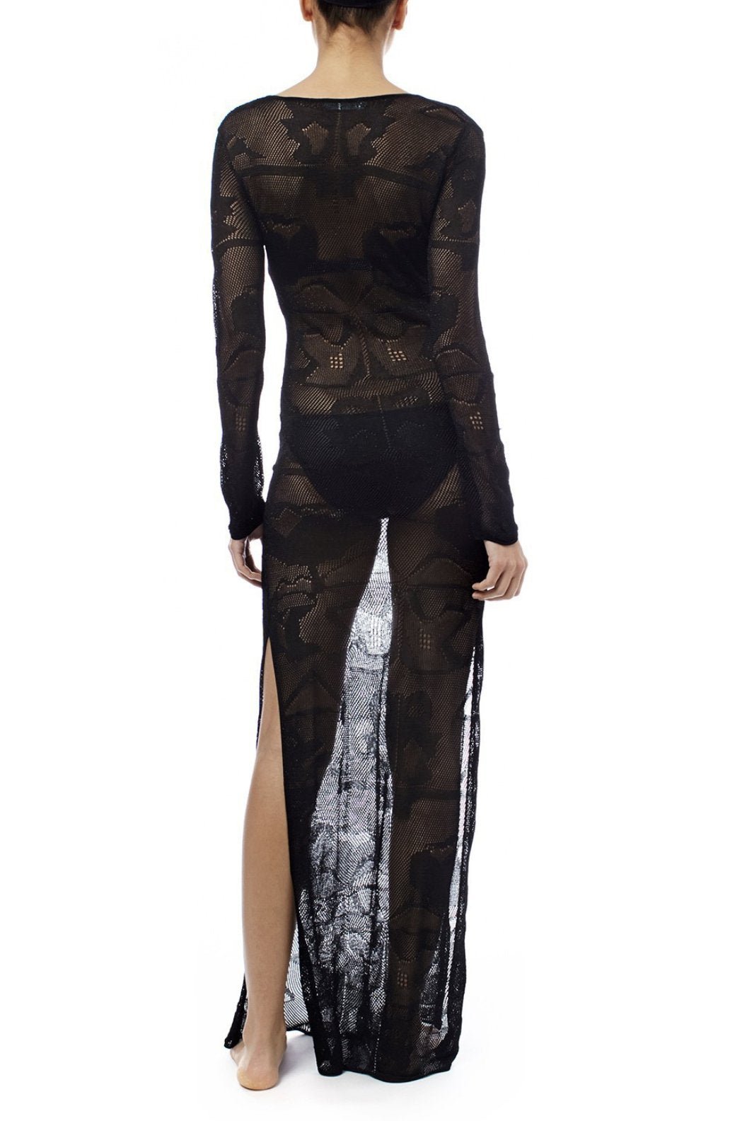 Vestido maxi con cordones Dawn 