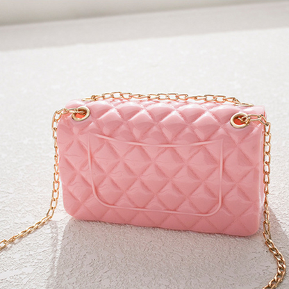 Bolso bandolera de diamantes de moda