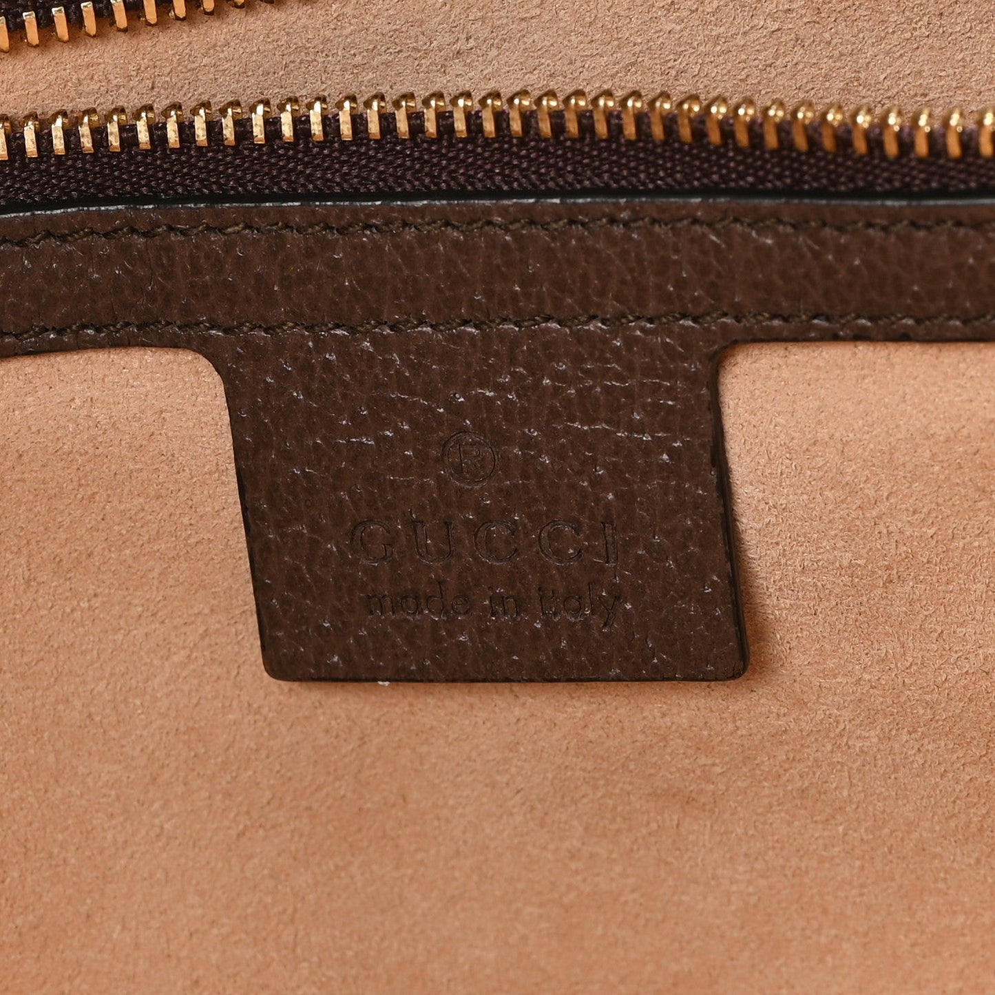 GG Supreme Monogram Medium Ophidia Shopping Tote Brown