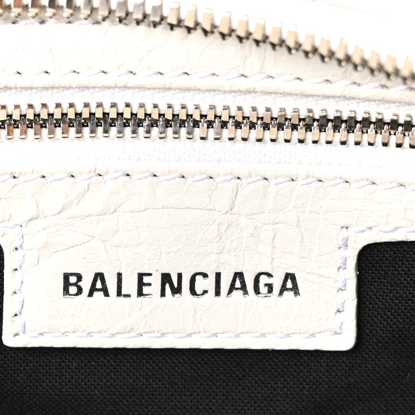 Agneau Arena Small Neo Cagole City Handbag Optic White