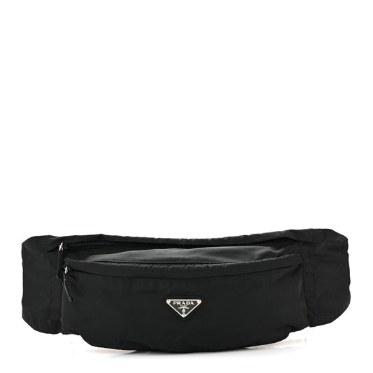 Tessuto Nylon Belt Bag Black