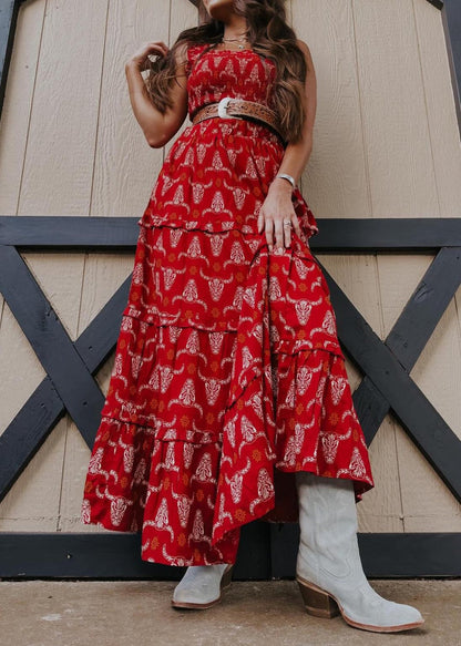 El vestido Longhorn 