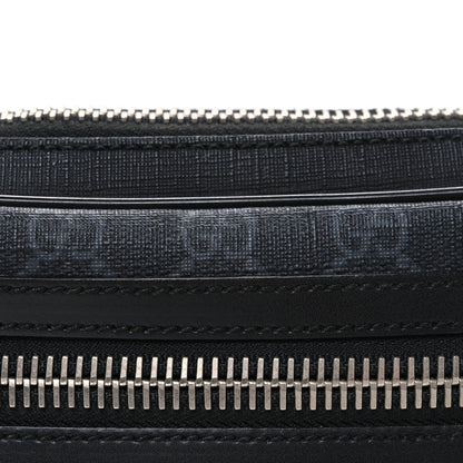 Soft GG Supreme Monogram Web Belt Bag Black Grey