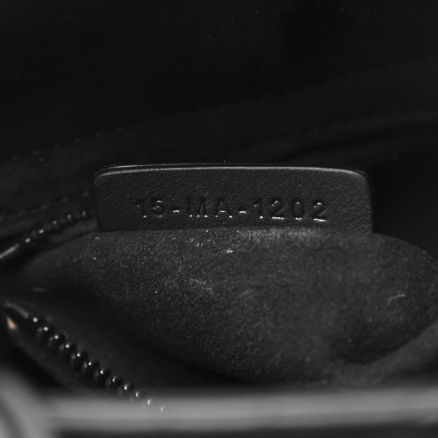Ultra Matte Calfskin Cannage Small My ABCDior Lady Dior Black