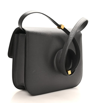 Liege Calfskin Medium Classic Box Flap Bag Liquorice