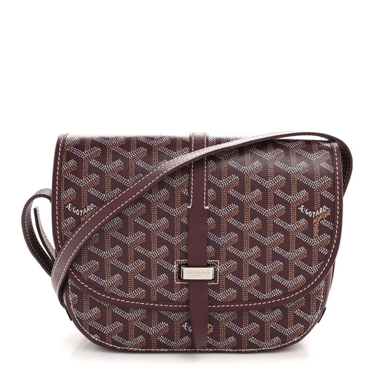 Goyardine Belvedere II PM Messenger Bag Bordeaux