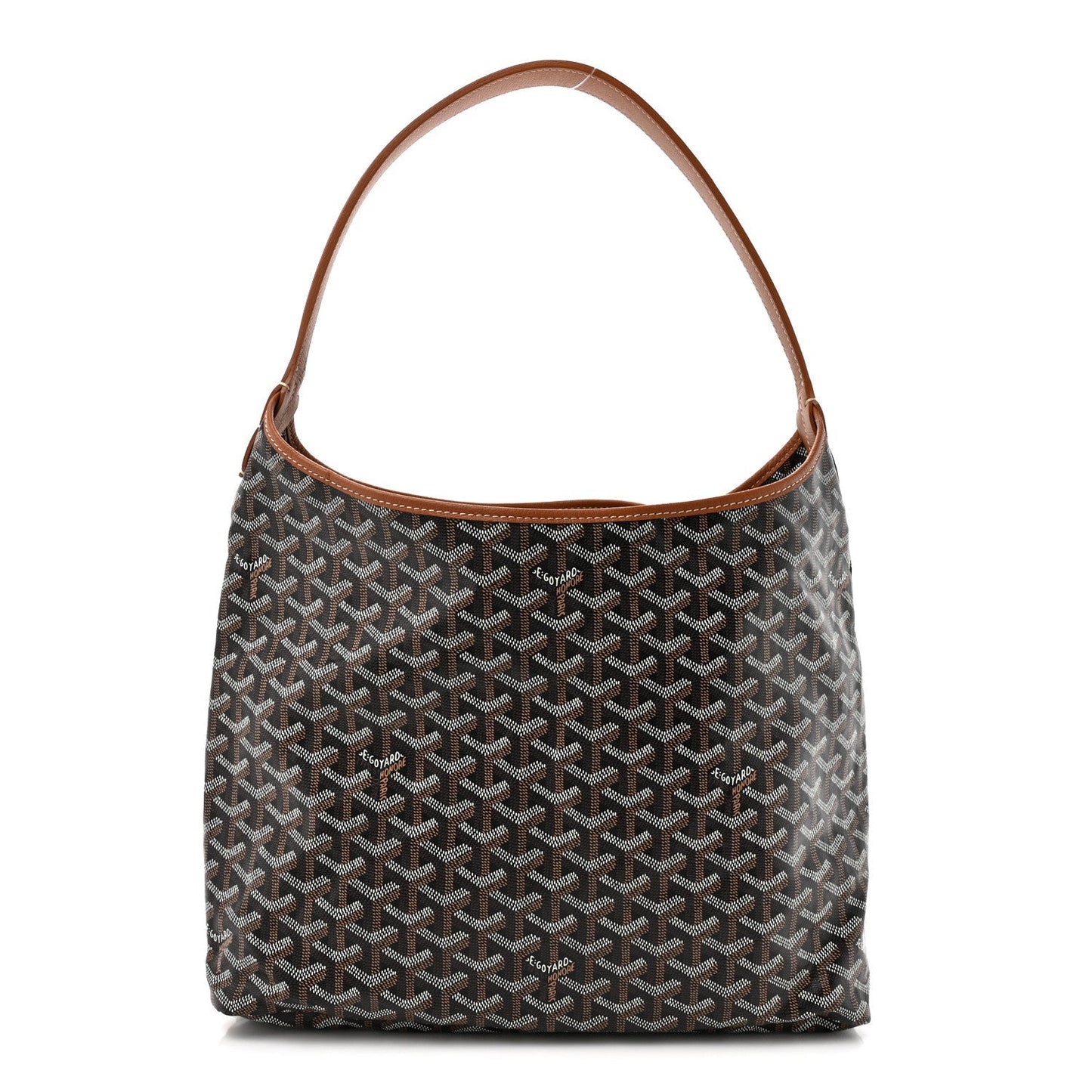 Goyardine Boheme Hobo Black Gold