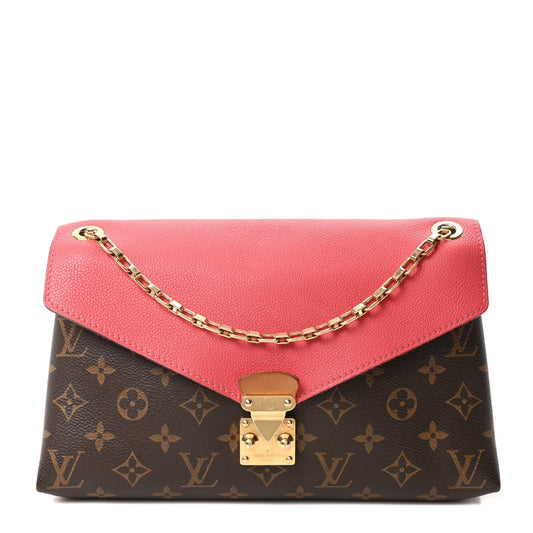 Monogram Pallas Chain Rose Litchi