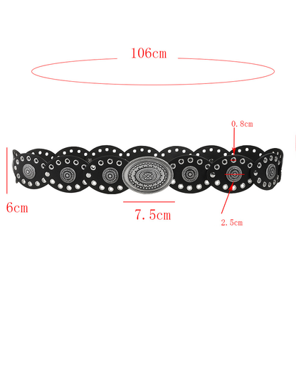 Retro Simple Buckle New Style Belt