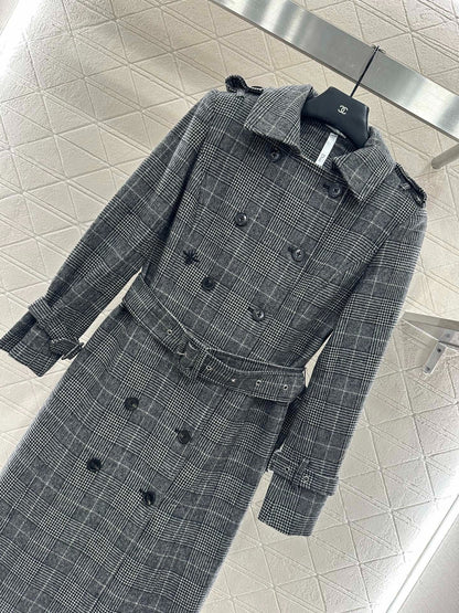 DIOR 25S LONG TRENCH COAT STYLE 302