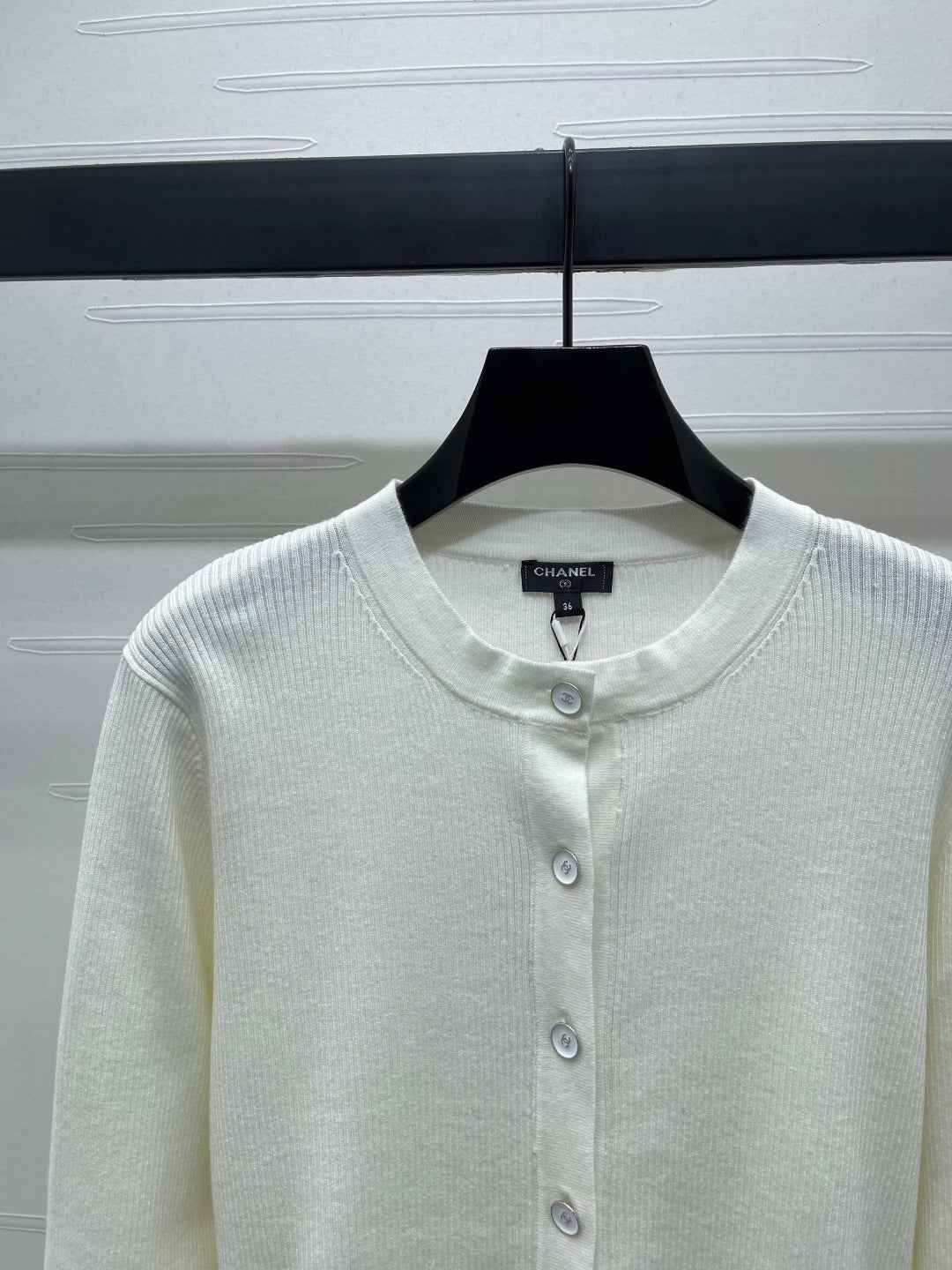 CHANEL WOOL LONG SLEEVE CARDIGAN STYLE 283