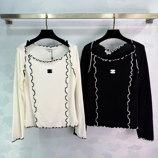 CC Knit Top Wool Nylon 344998