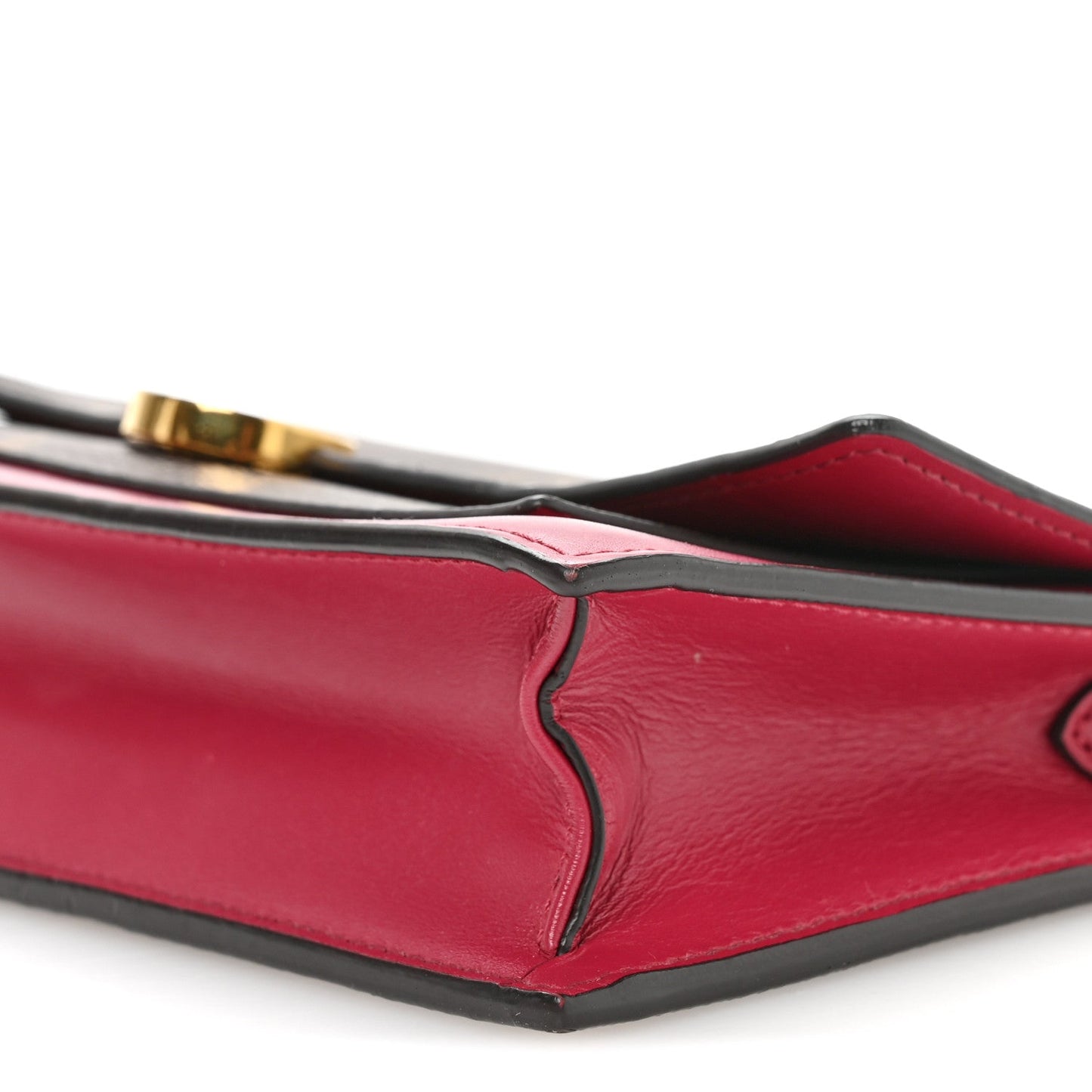 Monogram Flore Chain Wallet Fuchsia