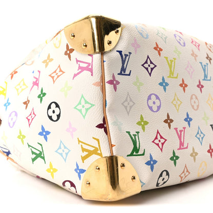 Monogram Multicolor Speedy 30 White