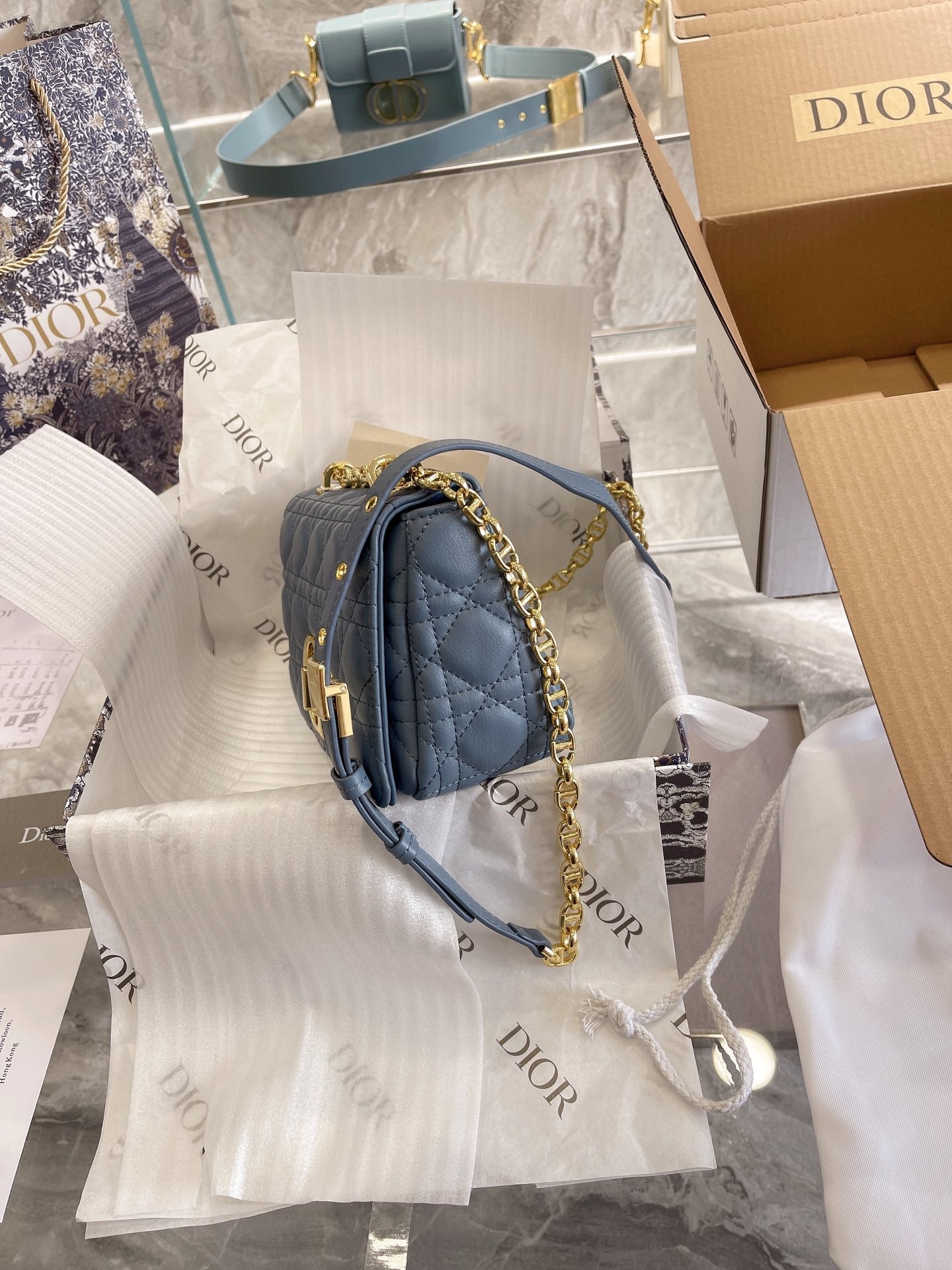 LARGE DIOR CARO BAG