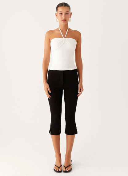 Good Thing Halter Top - White
